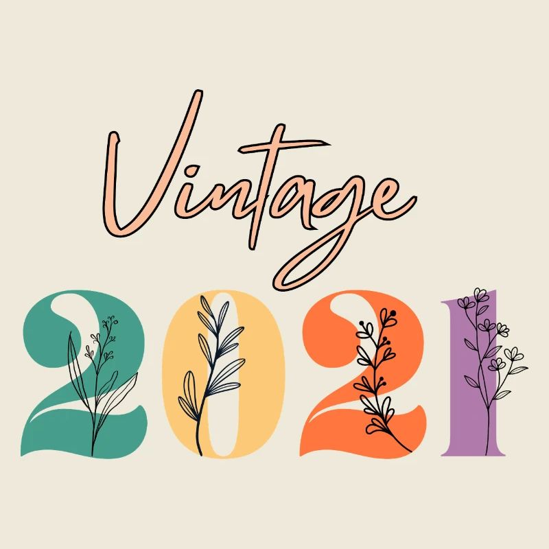 Vintage 2021 florale