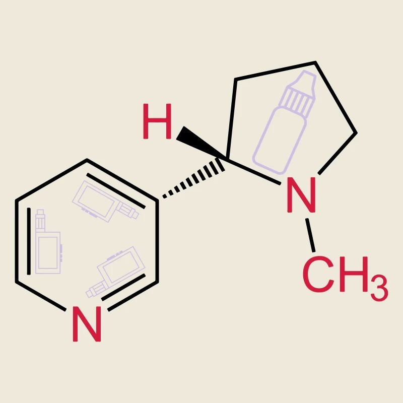 Vaping Nikotin-Nicotine