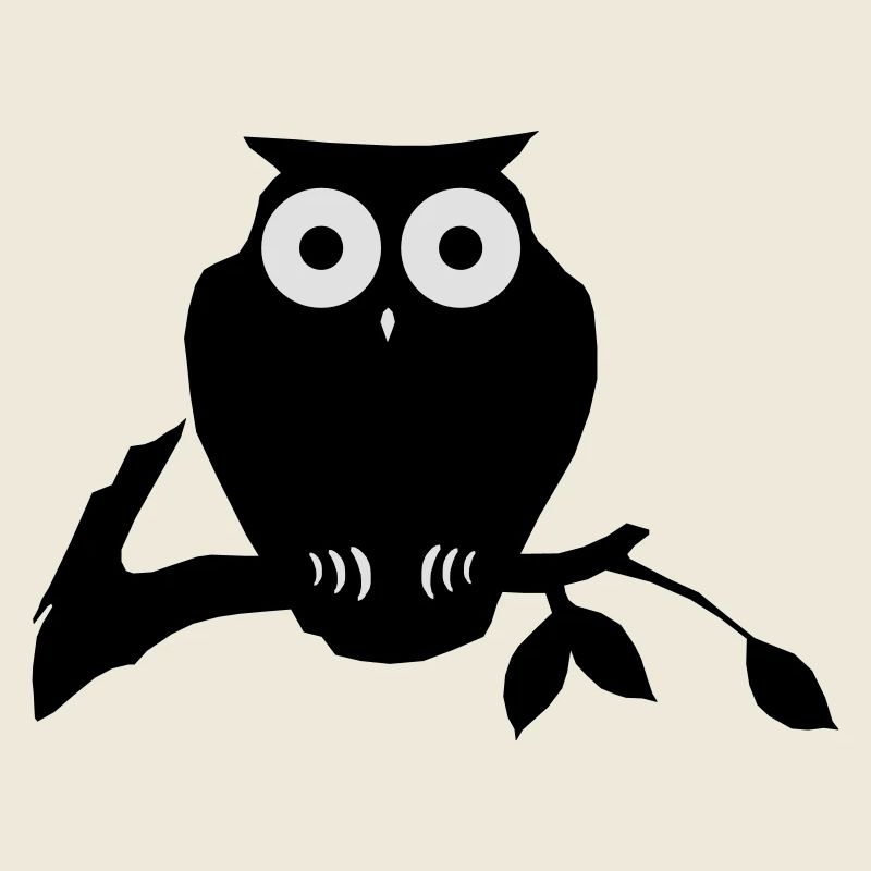 owl on branch