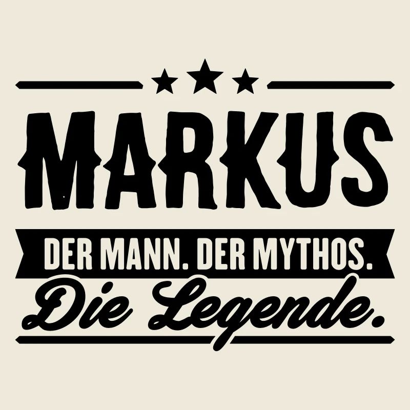 Man Myth Legend Markus