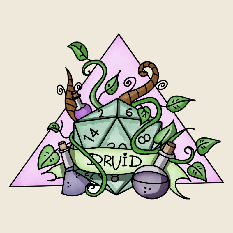 Druid | RPG | Magisch | Nerdy Stuff | Handmade |