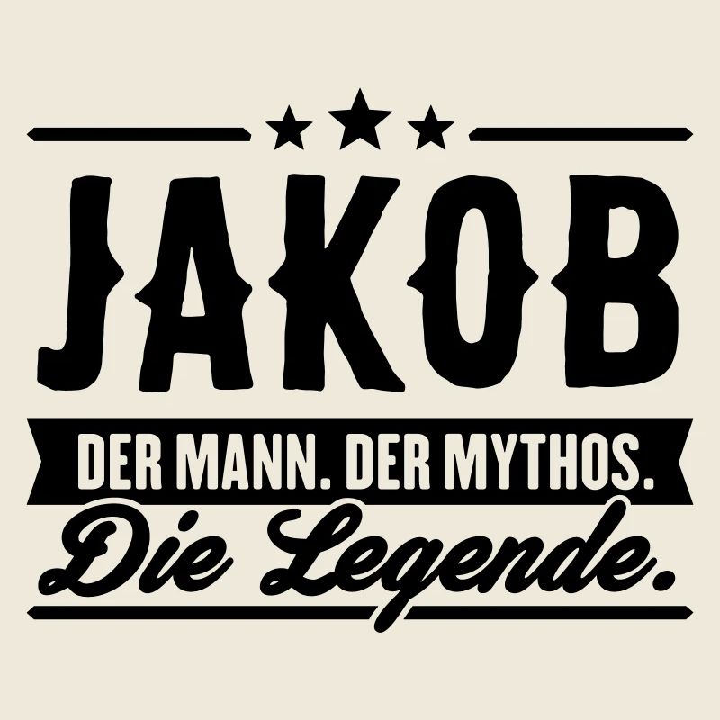 Man Myth Legend Jakob