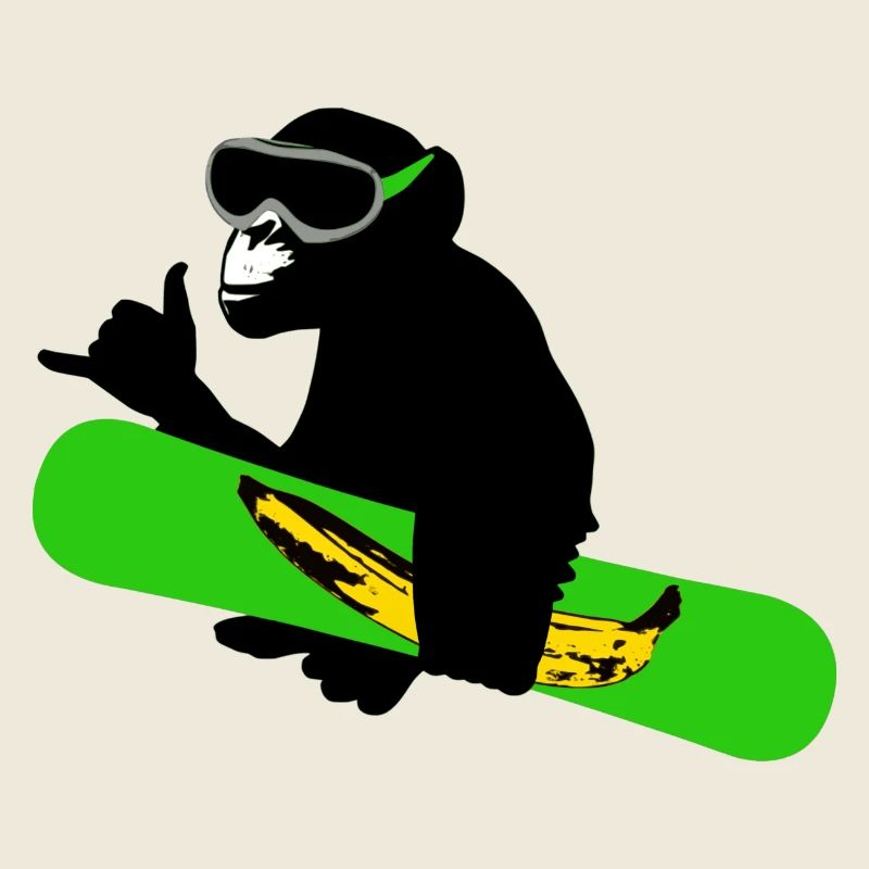 snowboard monkey
