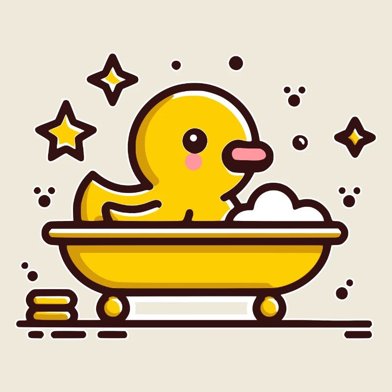 Baignoire en caoutchouc Duck