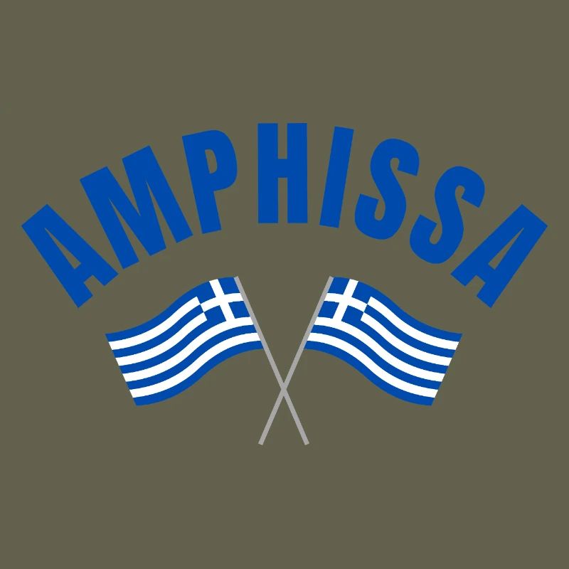 Amphissa Drapeaux grecs