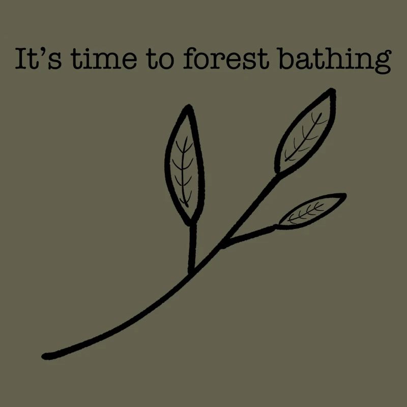 C’est l’heure du bain de forêt.