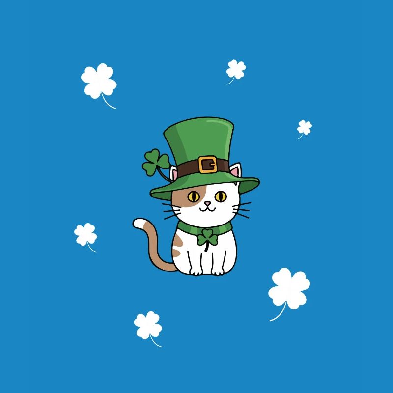 Chat de la Saint-Patrick