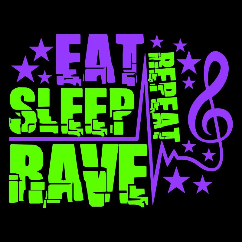 Manger dormir rave répéter nourriture sommeil corbeau disant