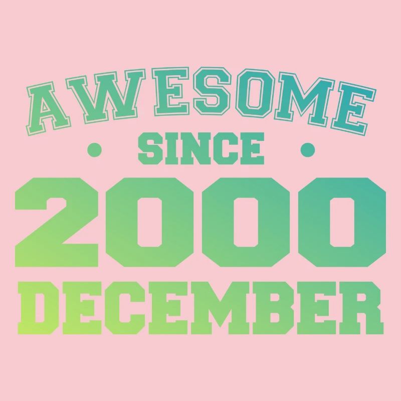 Anniversaire Décembre 2000 - Cadeau Decembre 2000