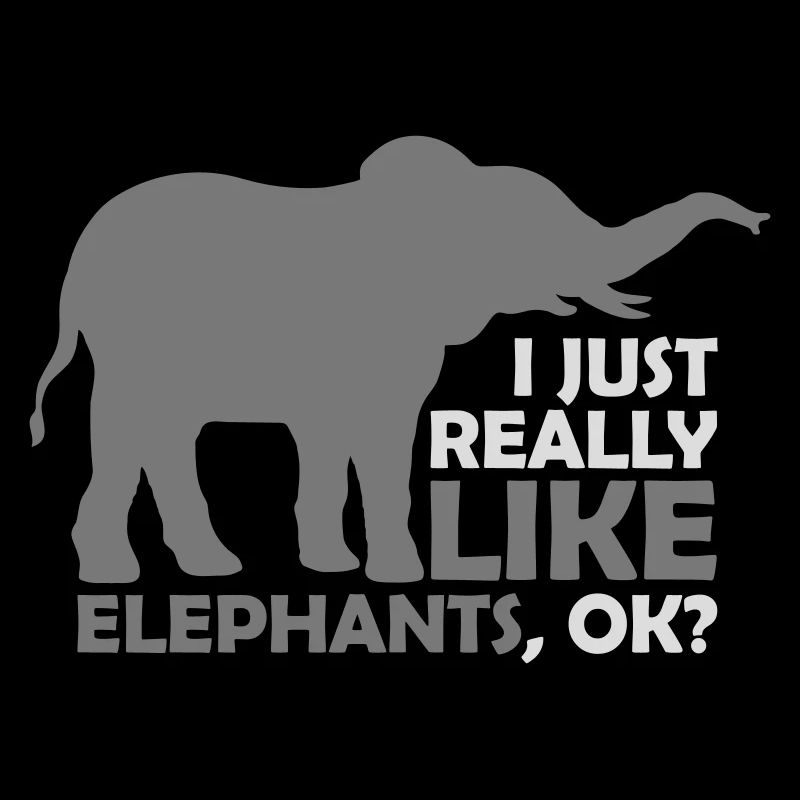 Zitat really like elephants