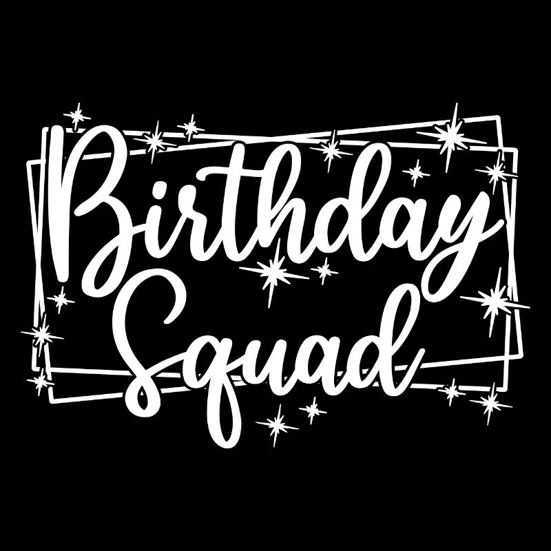 Birthday Squad Matching Group Birthday Party Gift