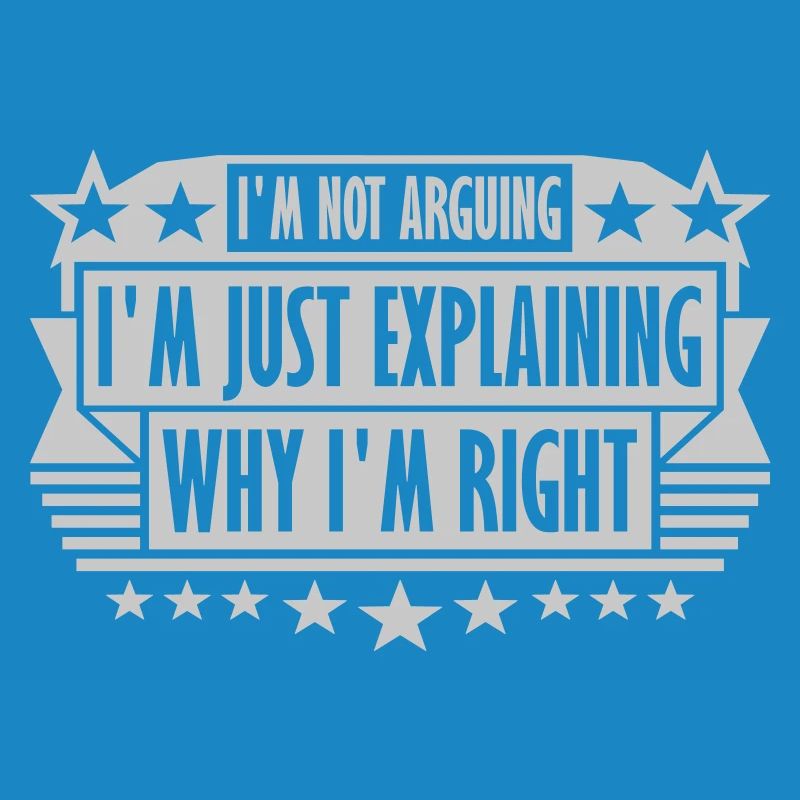 I m not arguing