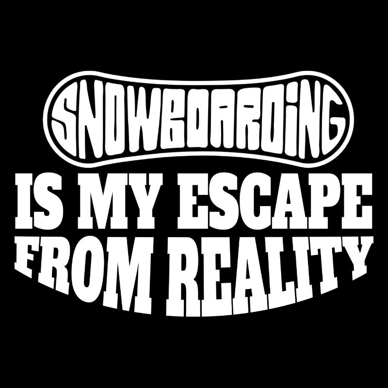 Snowboard Spruch Wintersport Snowboardfahrer
