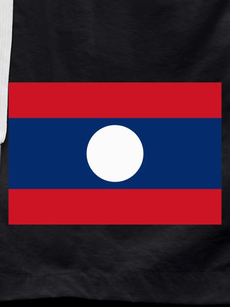 Laos flag / Drapeau Laos