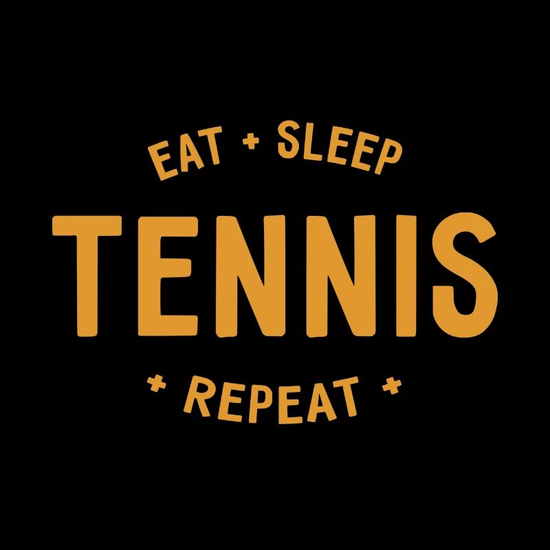 Manger dormir Tennis Répéter