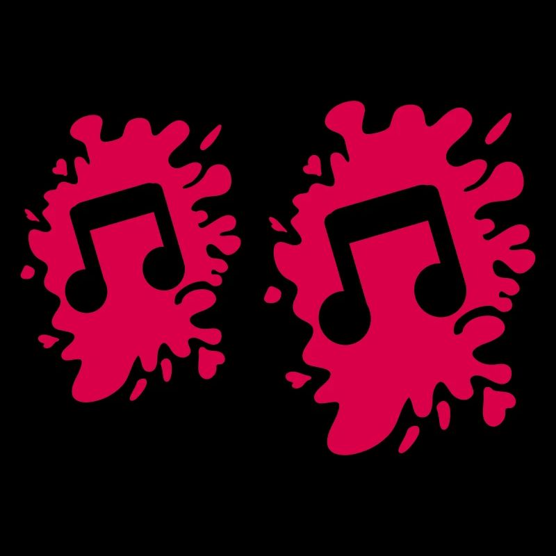 Blobs de notes de musique