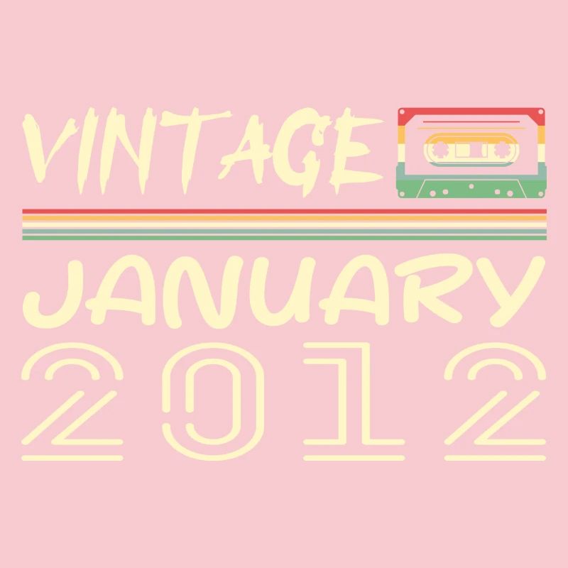 Vintage Janvier 2012 - Anniversaire Janvier 2012