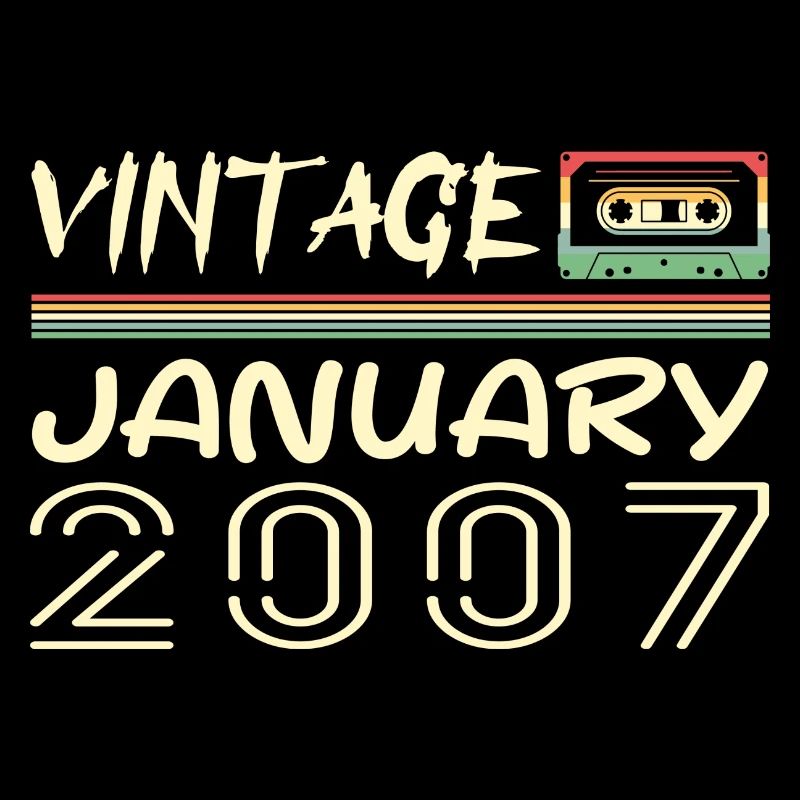 Vintage Janvier 2007 - Anniversaire Janvier 2007