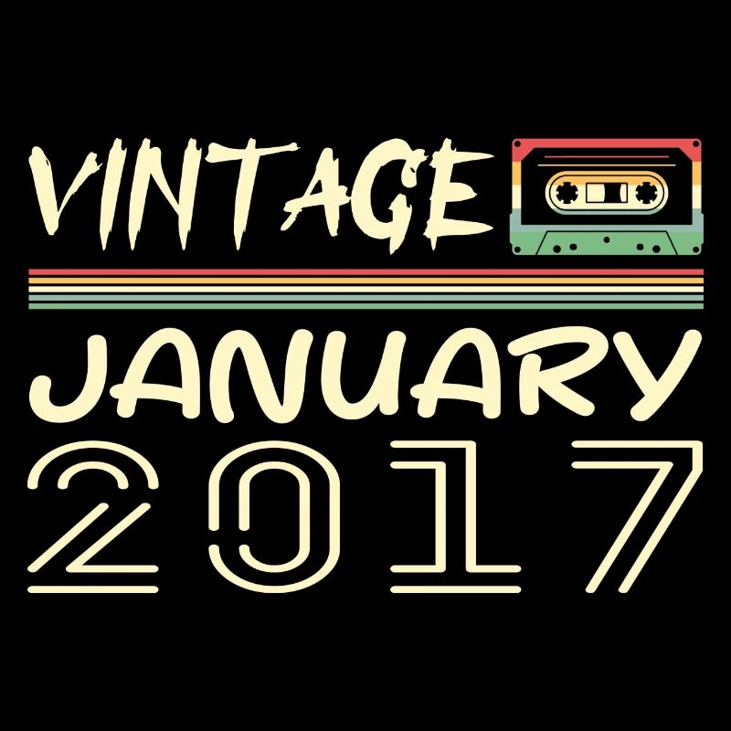 Vintage Janvier 2017 - Anniversaire Janvier 2017