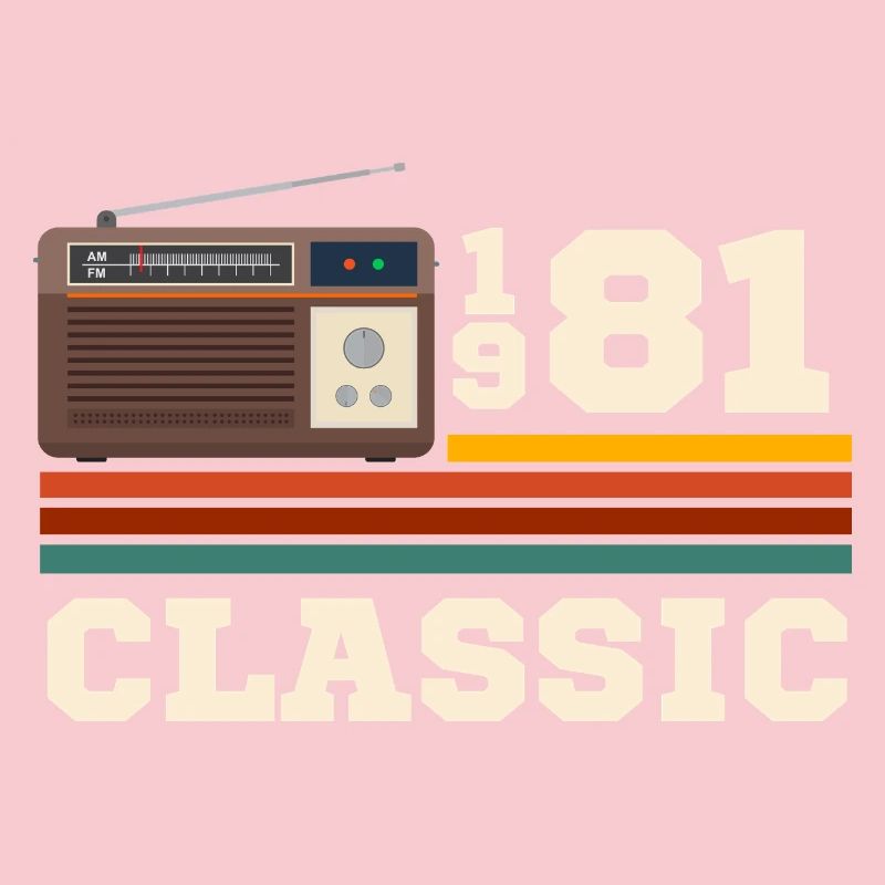 Anniversary 1981 retro classic