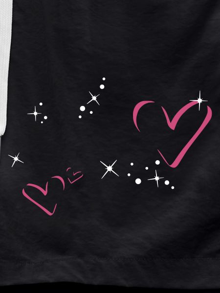 Hearts Glitter Frame