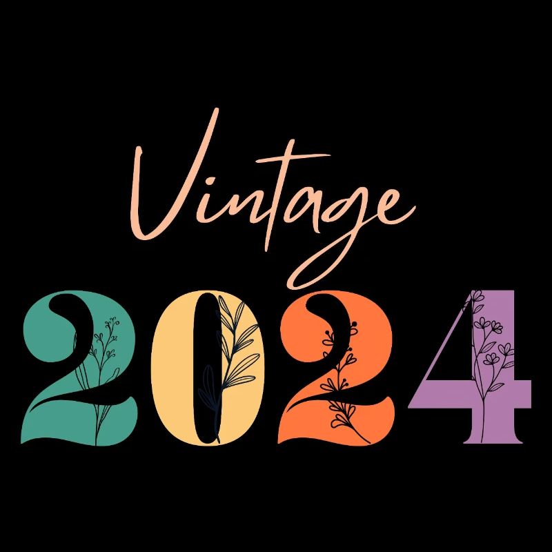 Vintage 2024 florale