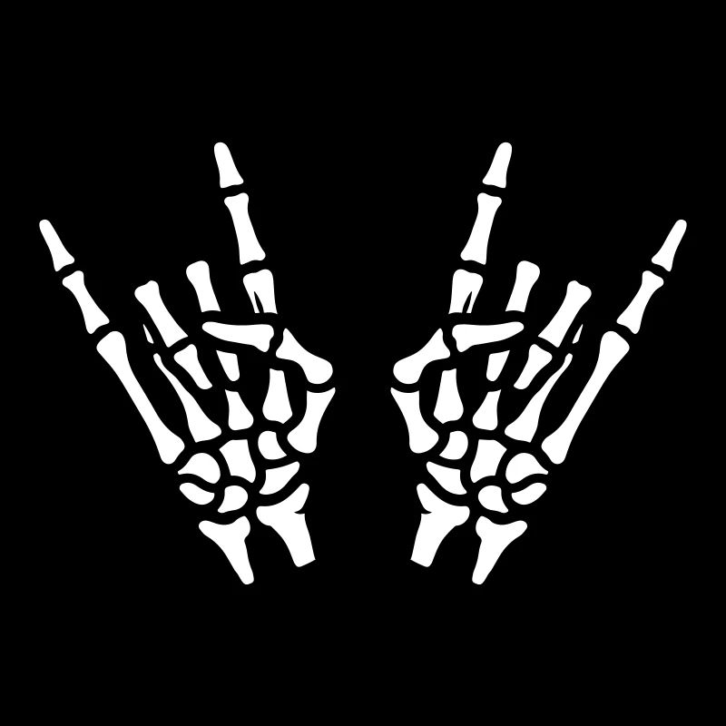 Hand Party Skeleton