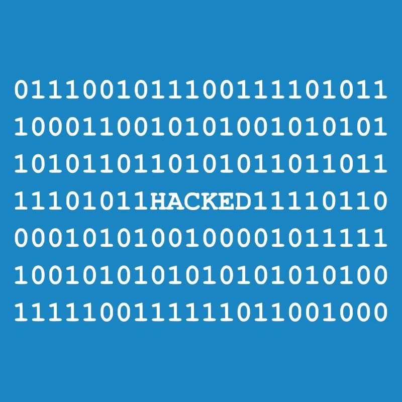 Hacked - Hacker - Nerd - Noob - Matrix