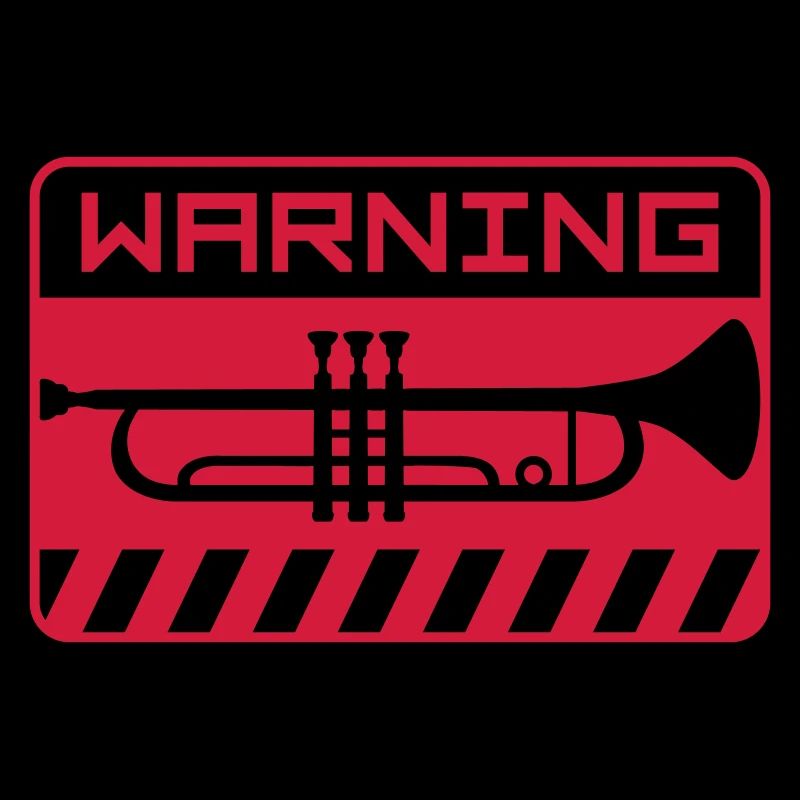 Caution Trumpet Shield