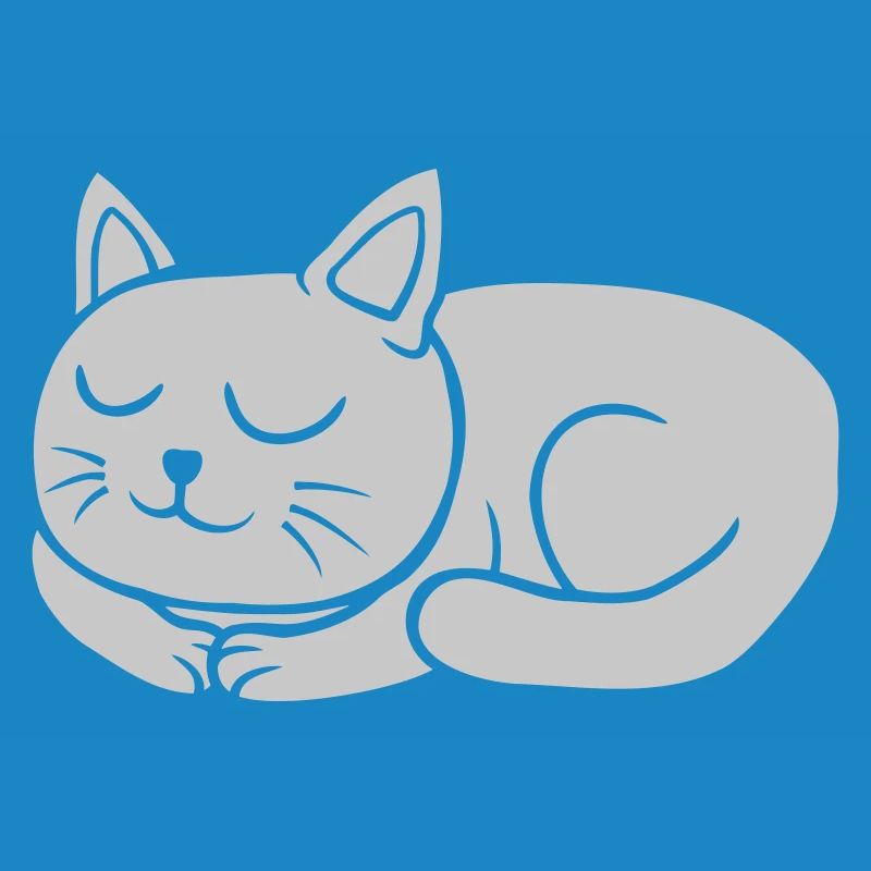 Chat endormi Comic