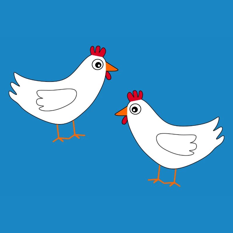 Chicken White White Chickens Hens Easter