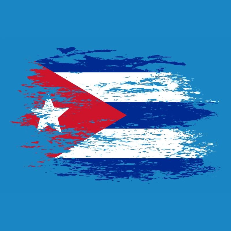 Drapeau cubain utilisé