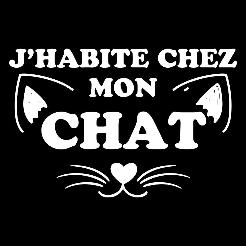 J HABITE CHEZ MON CHAT