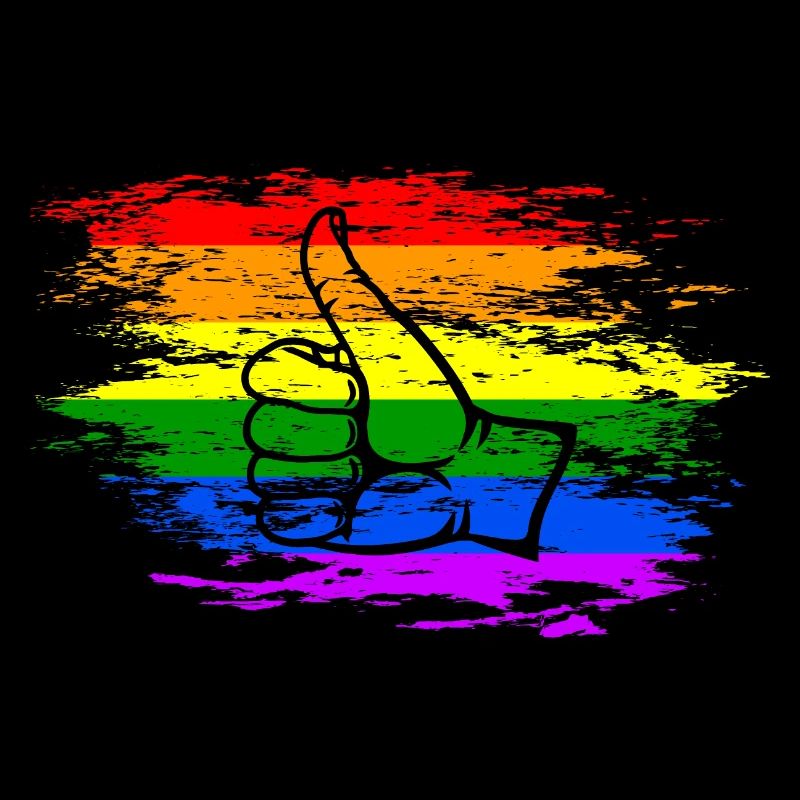 Rainbow Flag All Clear Icon Used