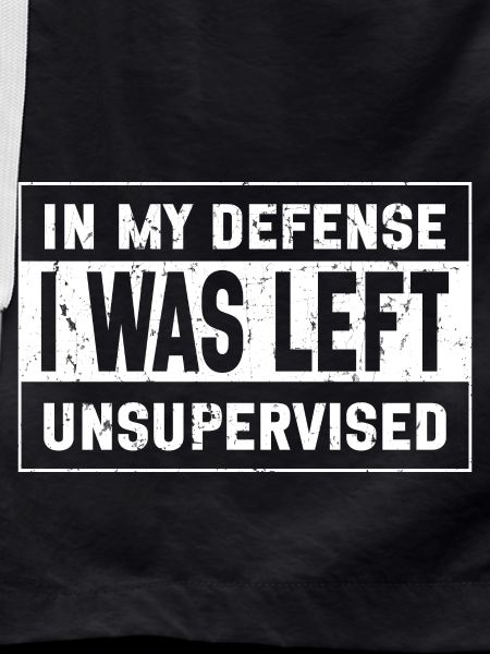 I Was Left Unsupervised