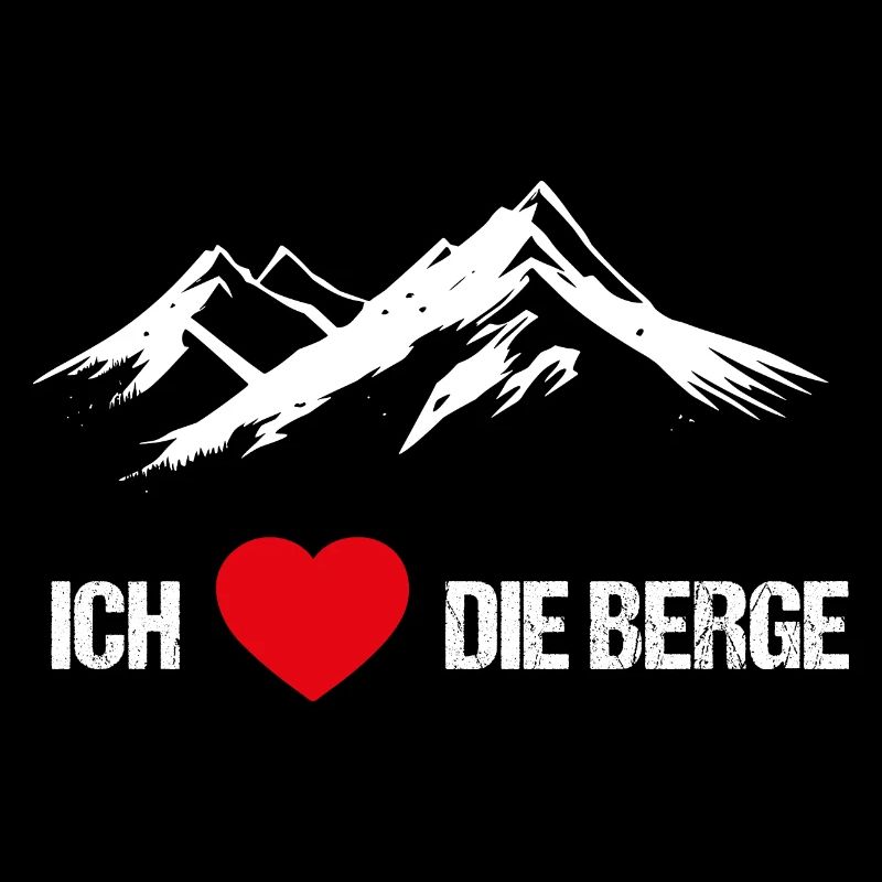 Ich liebe die Berge