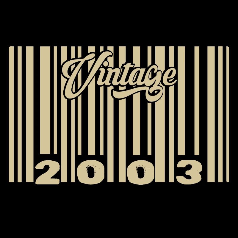 vintage 2003 Barcode 2003: Year 2025.