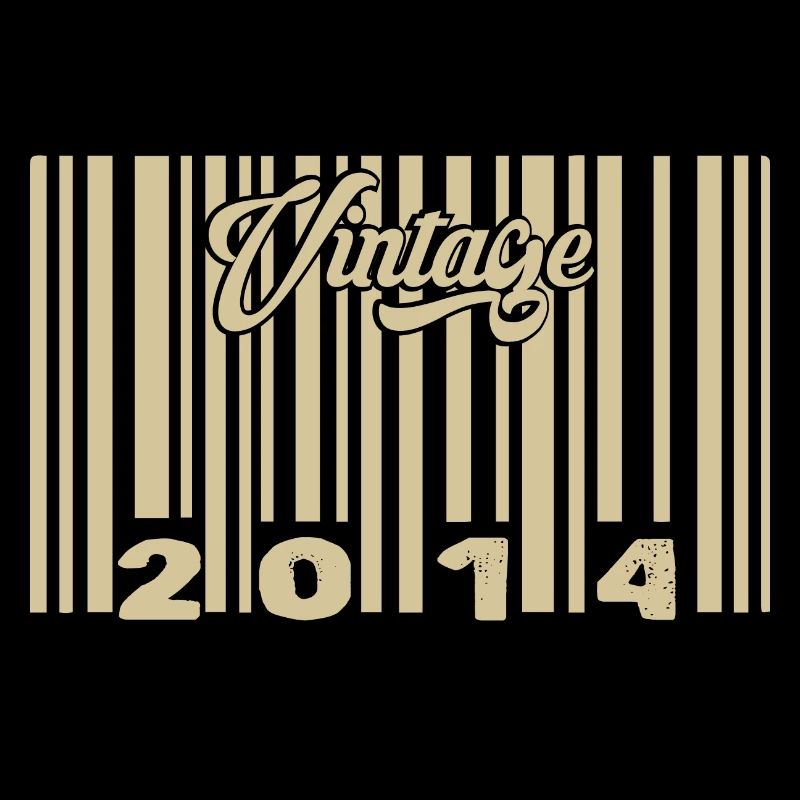vintage 2014 Code barre 2014: Année 2025.