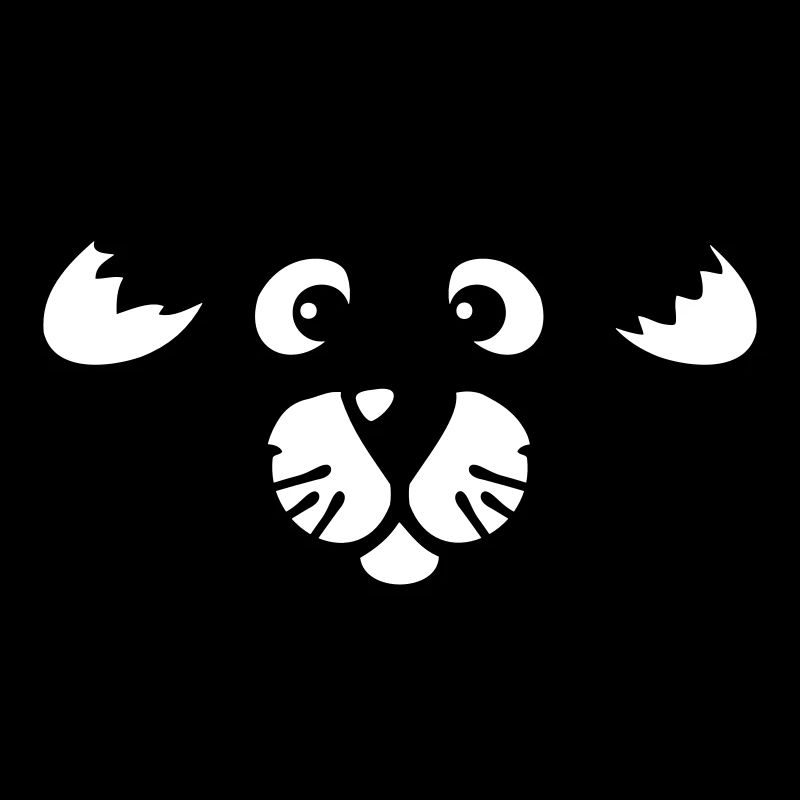 Visage de chien Petit Tête d’animal de compagnie Mignon