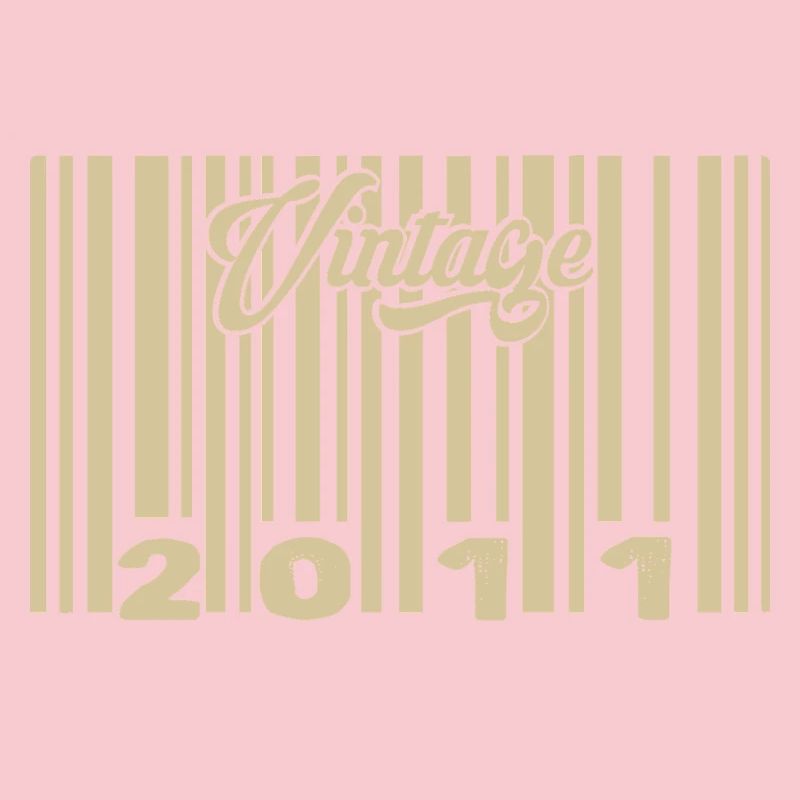 vintage 2011 Code barre 2011: Année 2025.