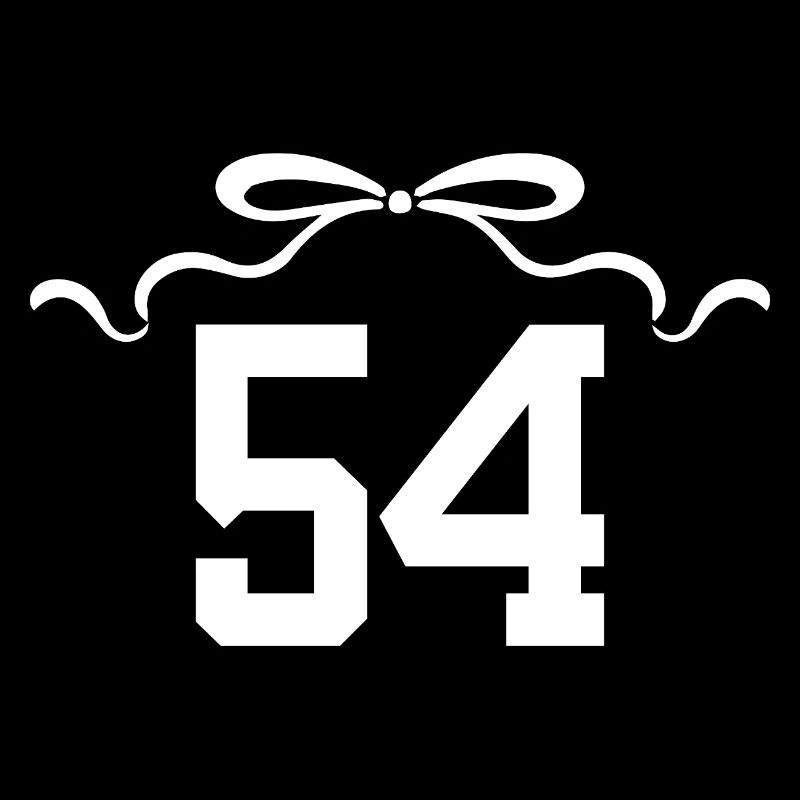 Number 54 Knot - 54th Anniversary