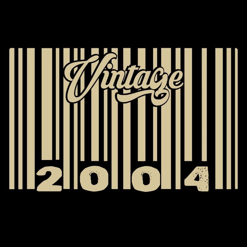 vintage 2004 Code barre 2004: Année 2025.