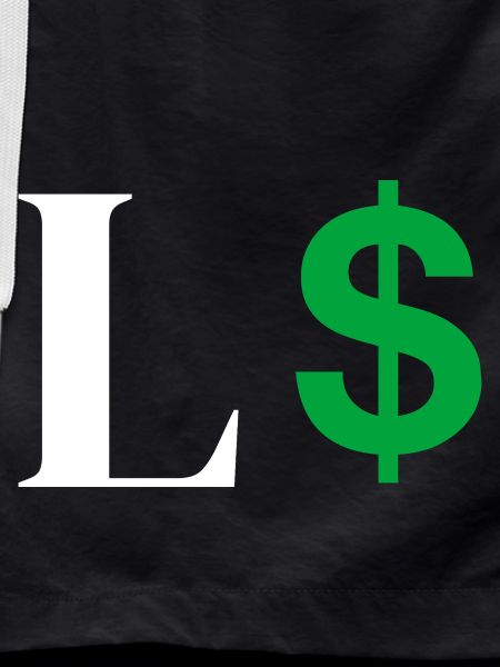Letter l dollar