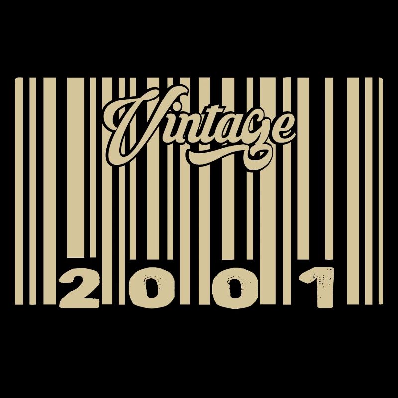 vintage 2001 Barcode 2001: Year 2025.