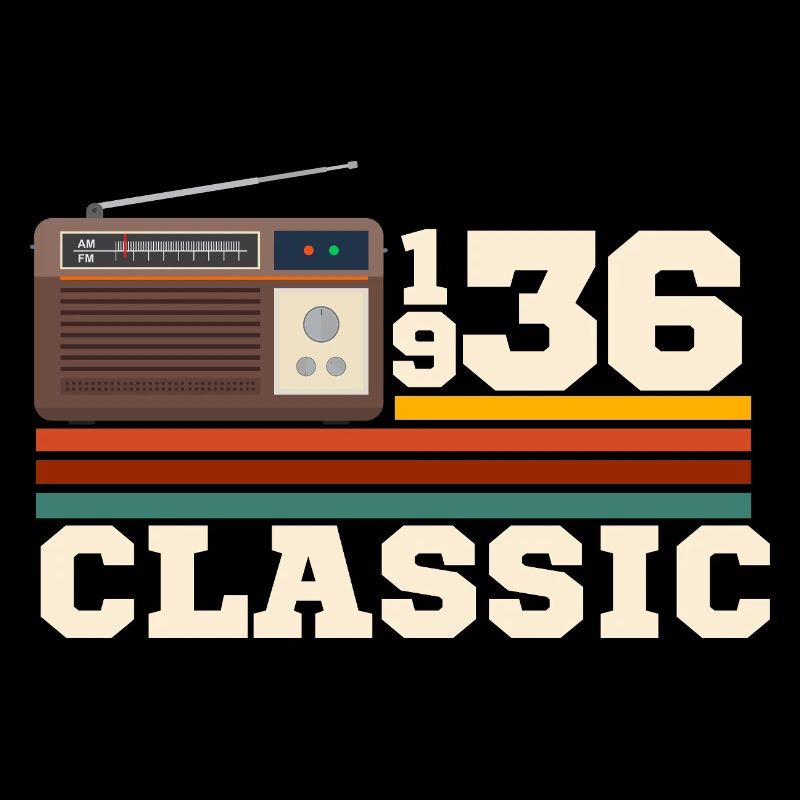 Anniversaire 1936 retro classic