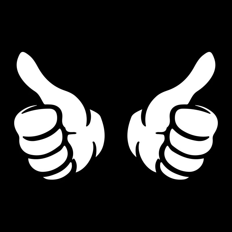 pouces levés main comme