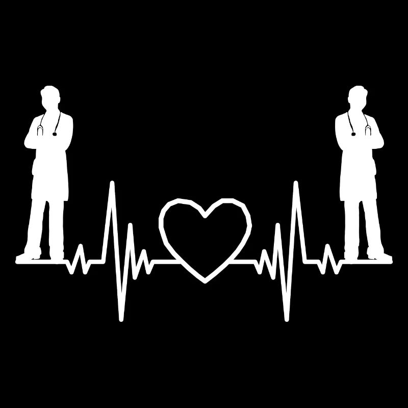 Krankenpfleger Arzt EKG Doktor Chirurg Arzthelfer