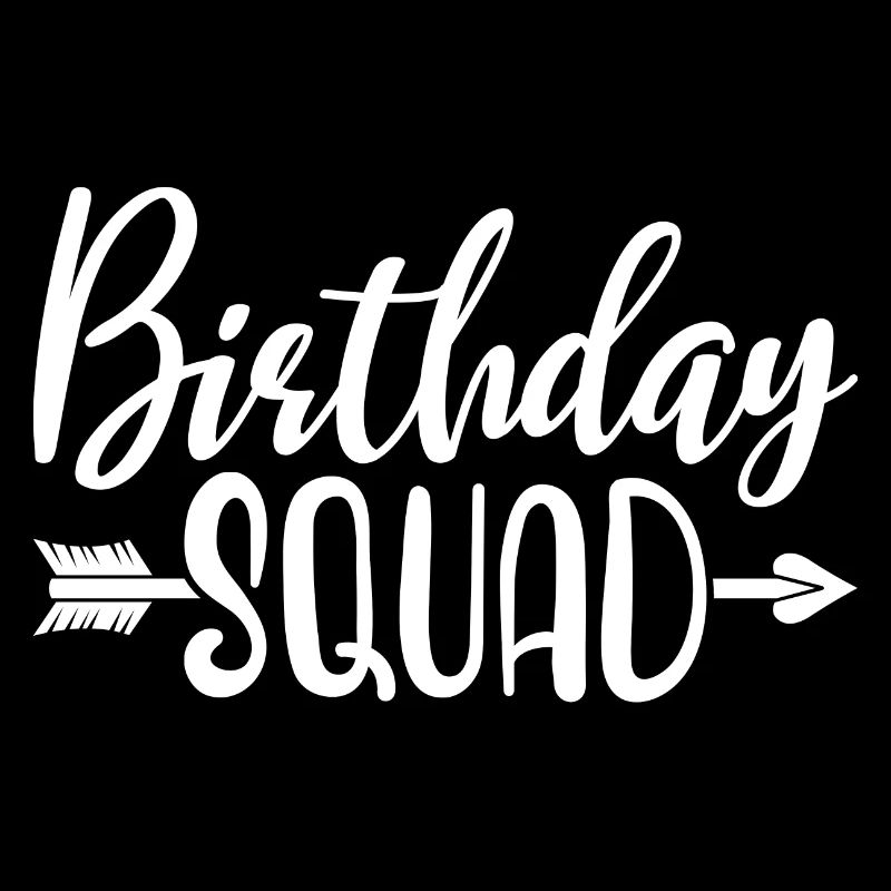 Birthday Squad Matching Group Birthday Party Gift