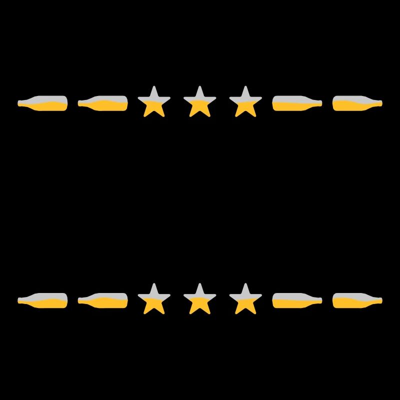 Bouteilles de bière text frame