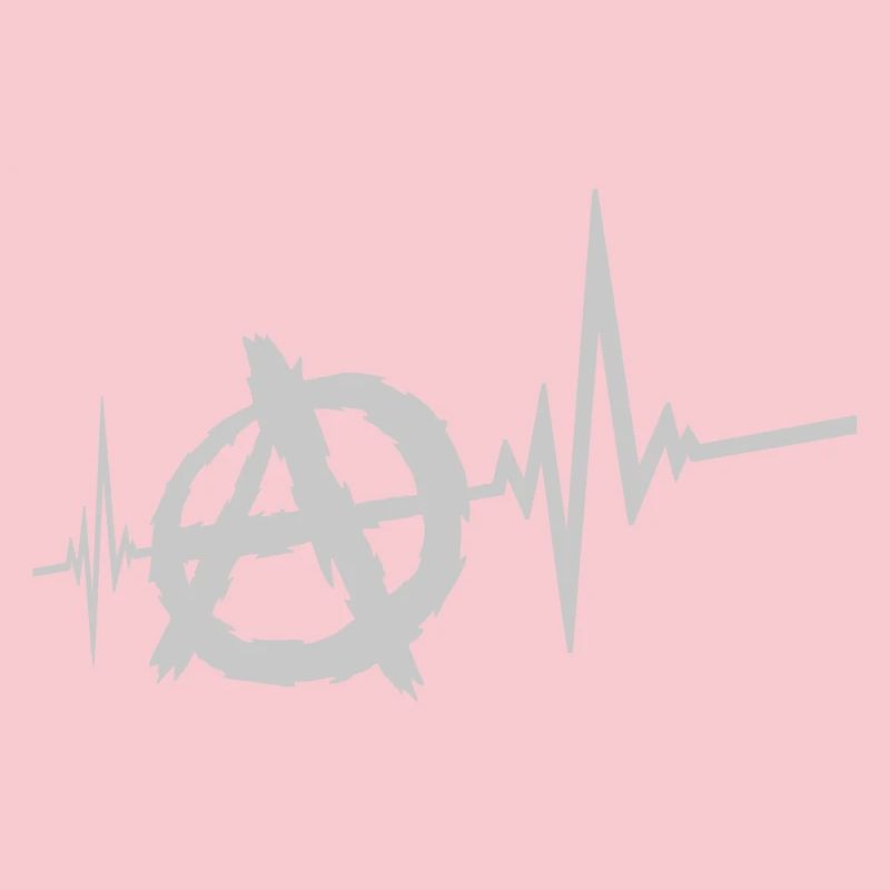 Frequency anarchy symbol logo